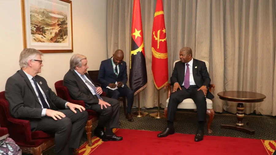 Secretário Geral da ONU elogia presidência de João Lourenço na União Africana