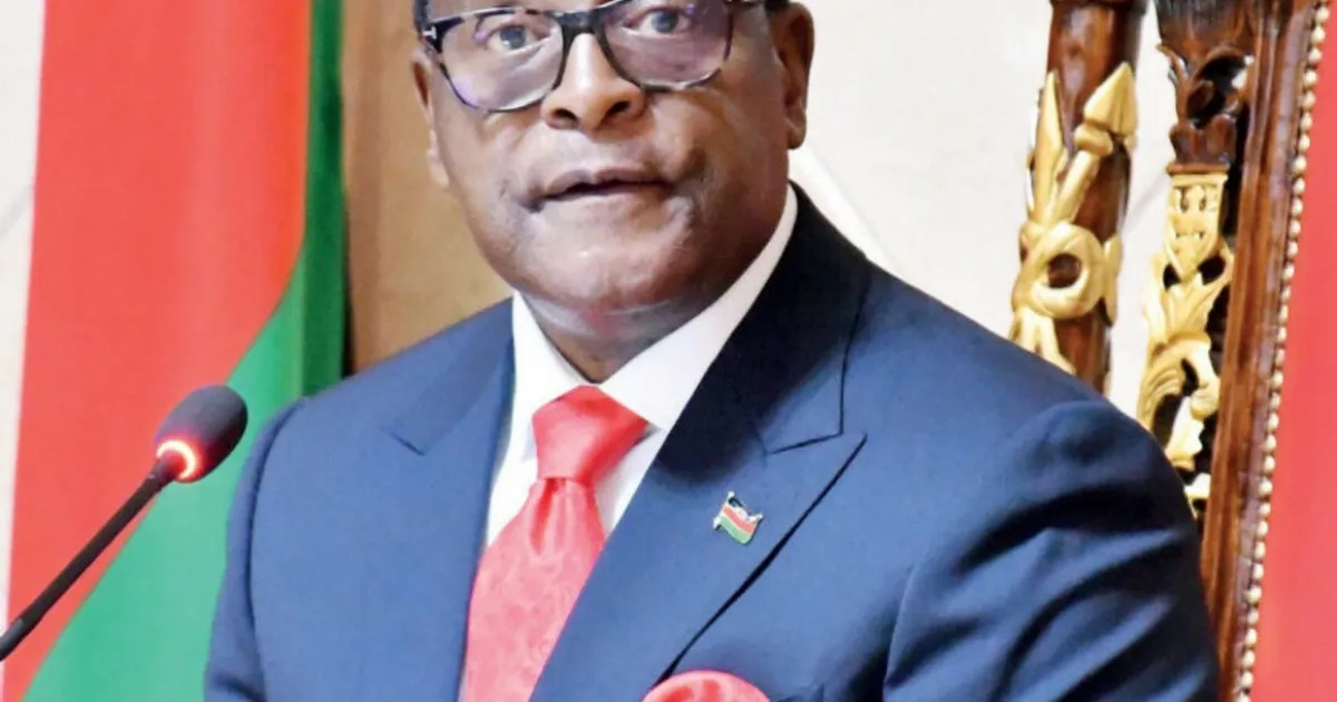 Emergência Constitucional leva presidente do Malawi a convocar Parlamento
