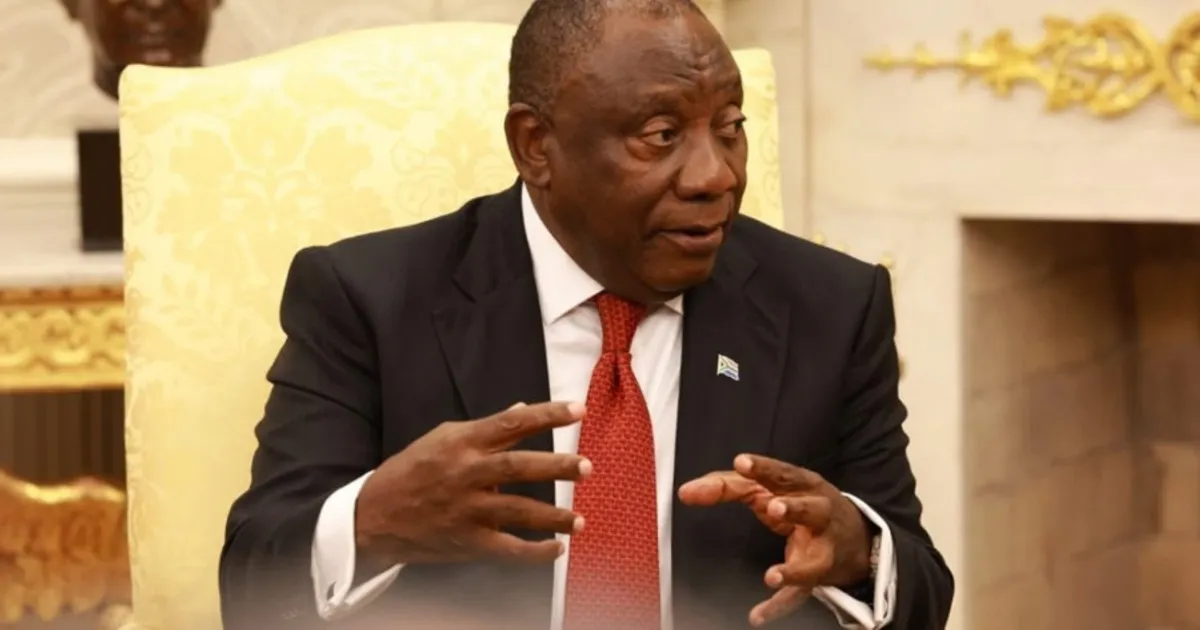 Ramaphosa defende participação activa das mulheres no Diálogo Nacional
