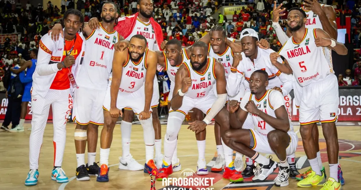 Afrobasket2025: Angola é campeã africana pela décima segunda vez