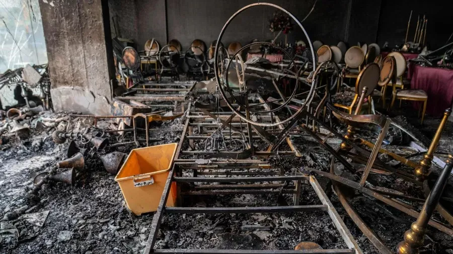 Incêndio mortal em casamento em Kinshasa