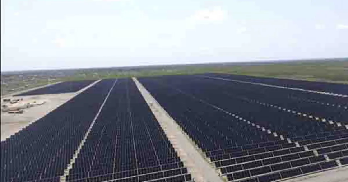 Parque fotovoltaico de Cafunfo deverá estar concluído em Julho próximo