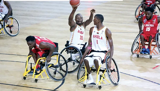 Angola no pódio do africano de basquetebol adaptado