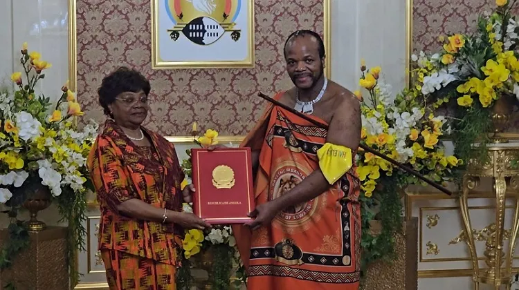Embaixadora Jovelina Imperial acreditada no Reino de eSwatini