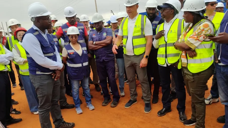 Ministro João Baptista Borges avalia obras de projectos de abastecimento de água