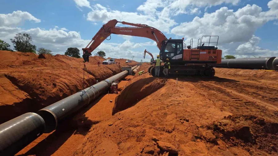Obras do Sistema de Abastecimento de Água Quilonga Grande decorrem a bom ritmo