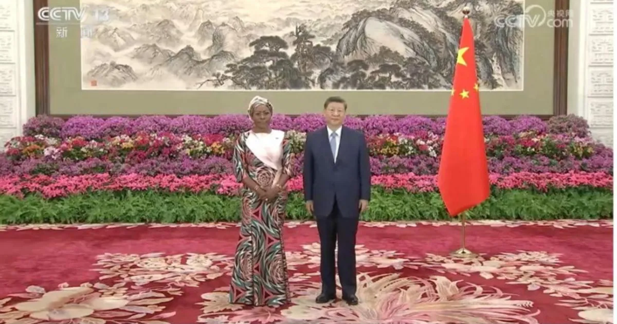 Embaixadora Dalva Ringote Allen acreditada na China