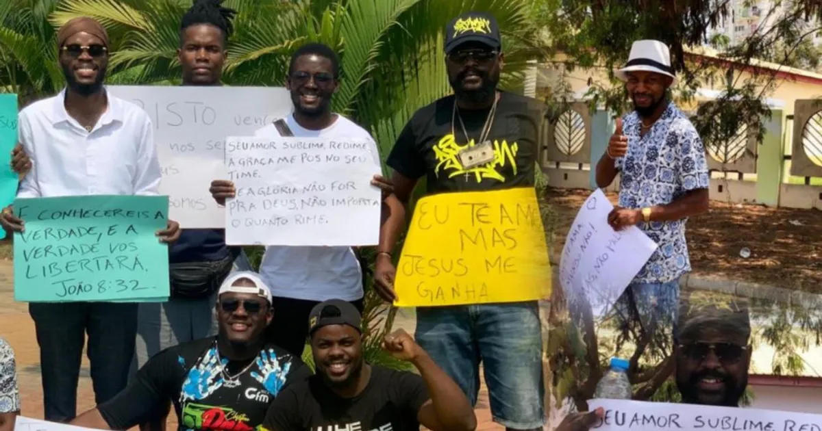 Rappers centralizam atenções em marcha evangélica