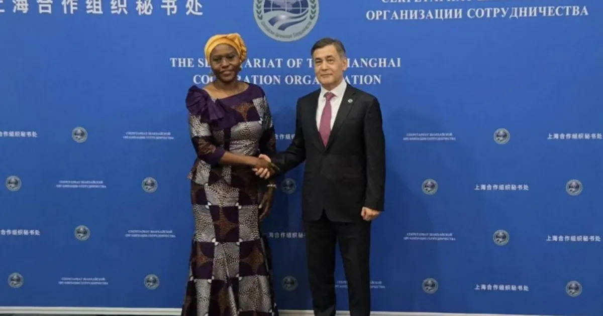 Embaixadora Dalva Ringote informada sobre projectos da Organização para Cooperação de Shanghai