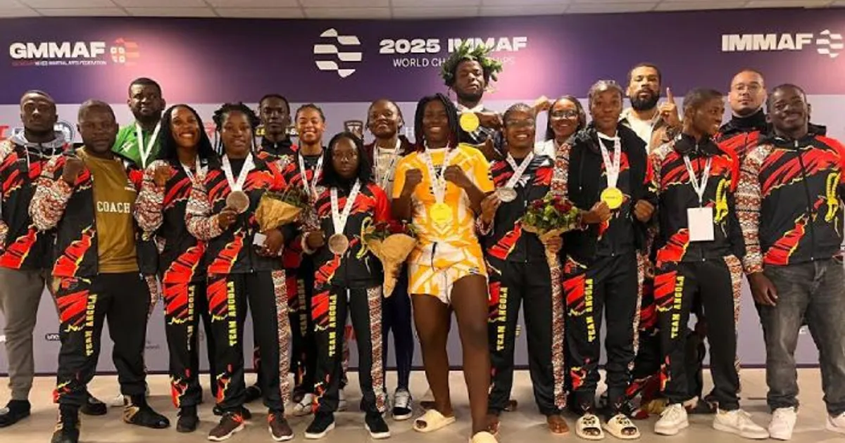 Angola brilha e conquista 11 medalhas no MMA
