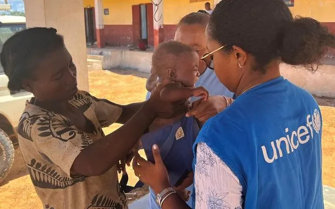 UNICEF preocupada com impacto da tempestade Gezani no Madagáscar