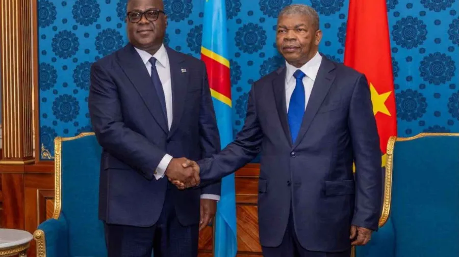 Presidente João Lourenço recebe homólogo da RDC
