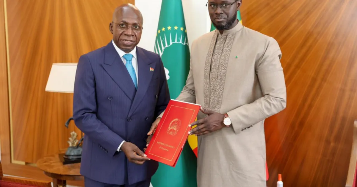 Presidente João Lourenço envia mensagem ao seu homólogo do Senegal
