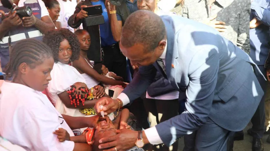 Angola e RDC reforçam campanha contra poliomielite