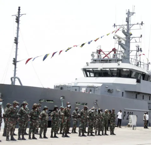 Condecorados militares da marinha pelos serviços prestados à Pátria