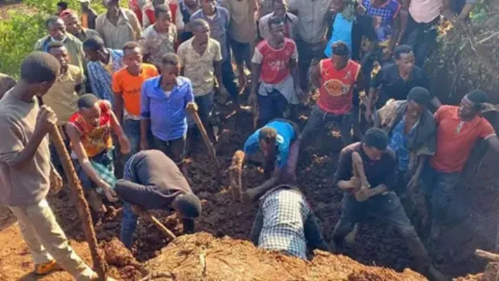 Deslizamento de terra na Etiópia provoca 52 mortos