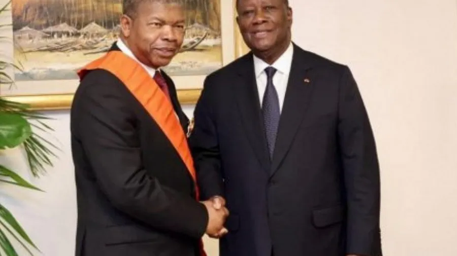 João Lourenço felicita Côte D’Ivoire pelo aniversário da Independência