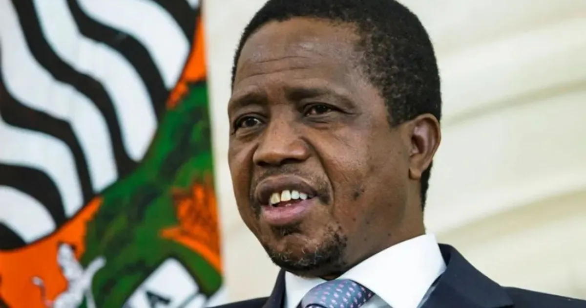 Antigo Presidente da Zâmbia Edgar Lungu morre aos 68 anos