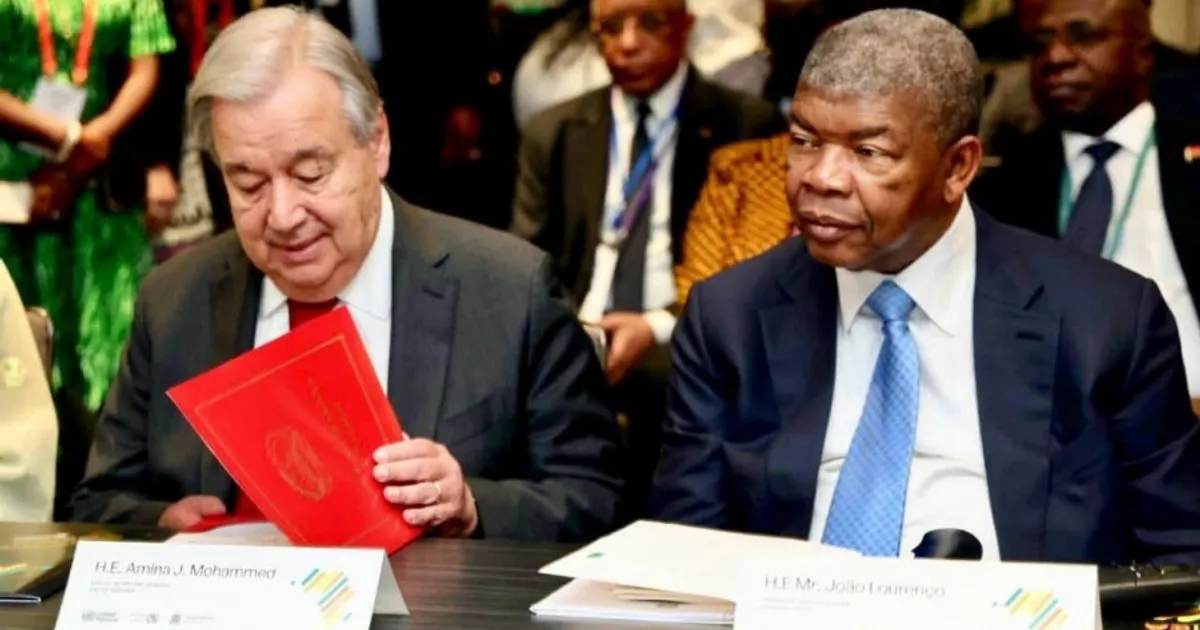 Presidente João Lourenço encontra-se com Secretário-Geral da ONU