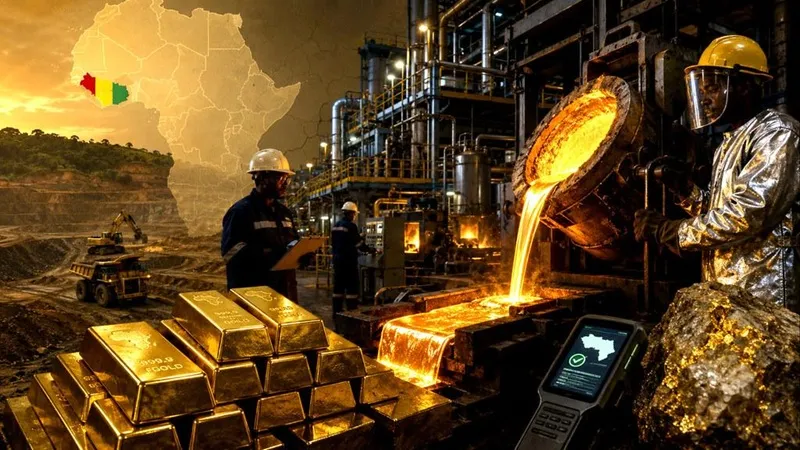 Guiné proíbe exportação de ouro bruto e exige refinação no país