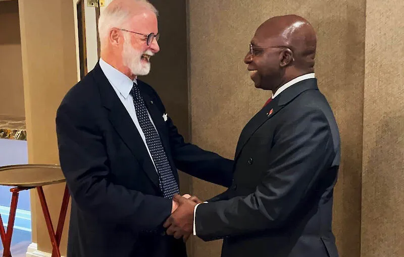 Ministro Téte António recebe antigo embaixador do Canadá nas Nações Unidas