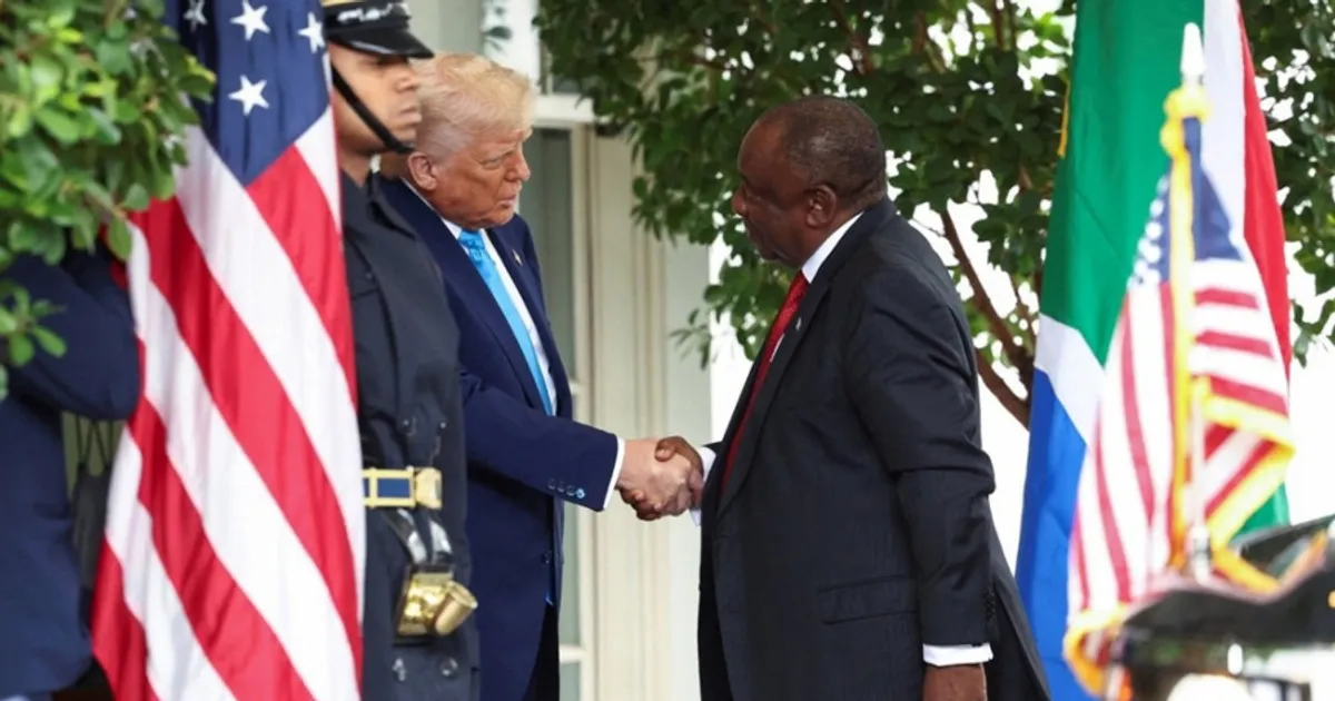 Governo sul-africano pressiona EUA para novo acordo comercial