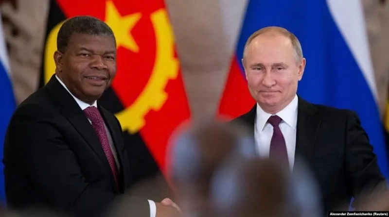 Lourenço felicita Putin pelo Dia da Rússia