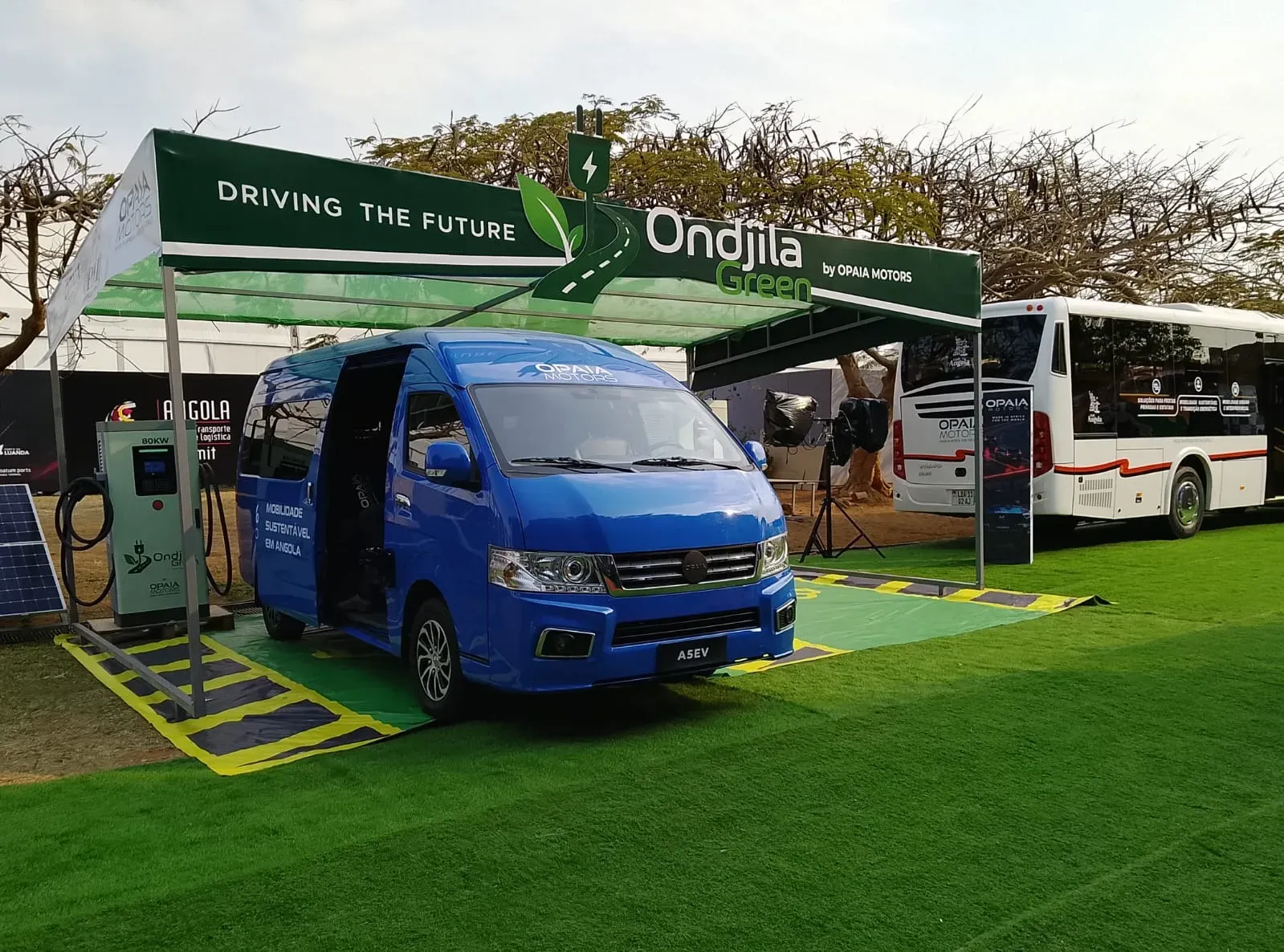 OPAIA Motors e Fundo Soberano financiam projecto Ondjila Green para instalar carregadores eléctricos