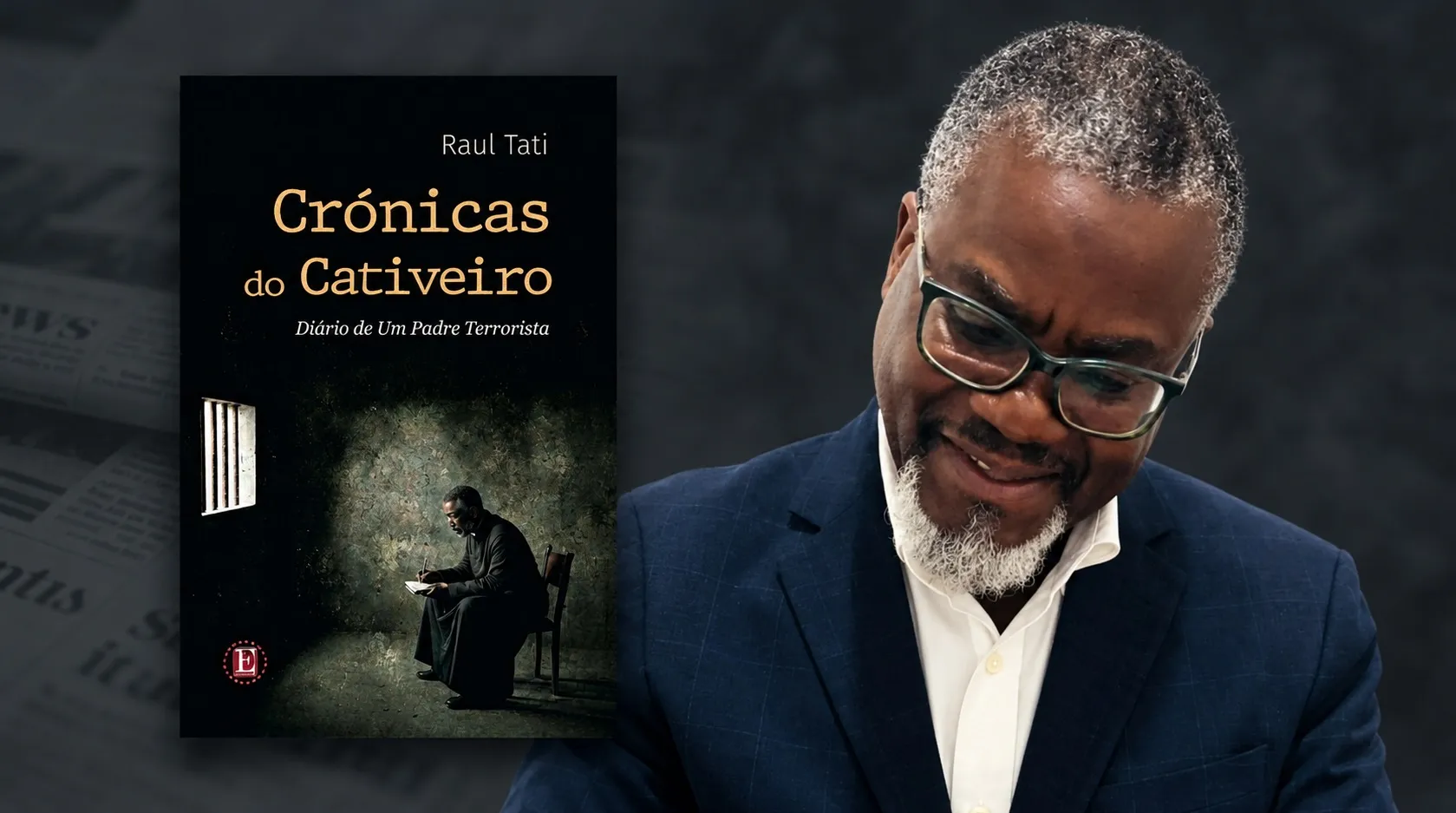 Raul Tati lança livro “Crónicas do Cativeiro” em Lisboa sobre prisão política em Cabinda