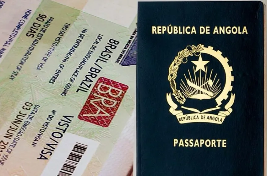 Brasil alarga para cinco anos validade de vistos de visita para os cidadãos angolanos