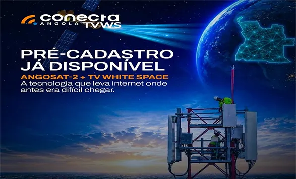 Conecta Angola abre pré-cadastro para expansão da Internet via satélite