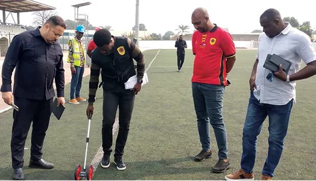 Inspectores recomendam melhorias no Estádio do Tafe
