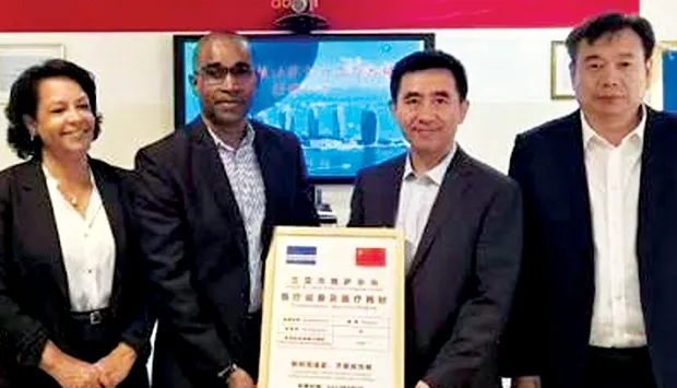 Cabo Verde recebe apoio do Governo da China