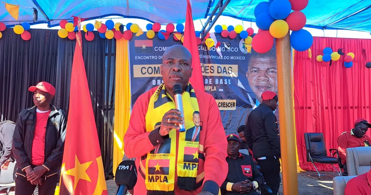 MPLA no Moxico pede maior disciplina e coesão