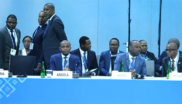 Angola na reunião do Caucus Africano