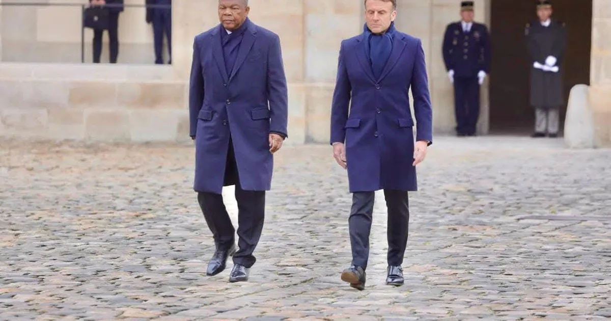 Presidente João Lourenço felicita Emmanuel Macron pela Festa Nacional Francesa