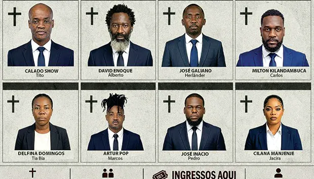 “Lukizaia Mokonzi” estreia amanhã a peça “O Ensaio do Meu Óbito”
