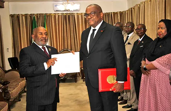 Comores reconhece contributo do país em prol da estabilidade