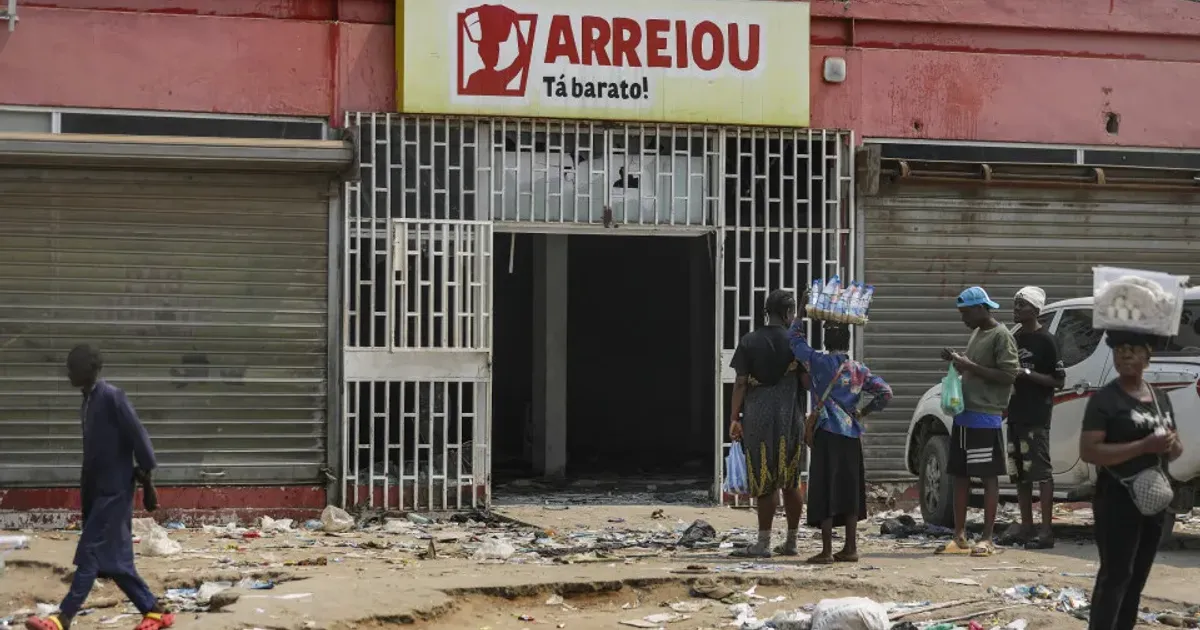 Relatório aponta para 91 lojas vandalizadas em Luanda e Malanje