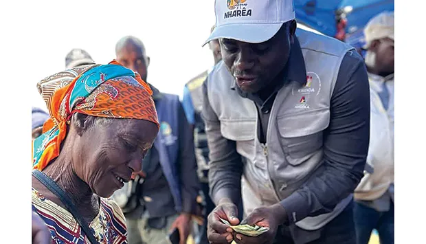 Famílias da Nharêa beneficiam das transferências monetárias