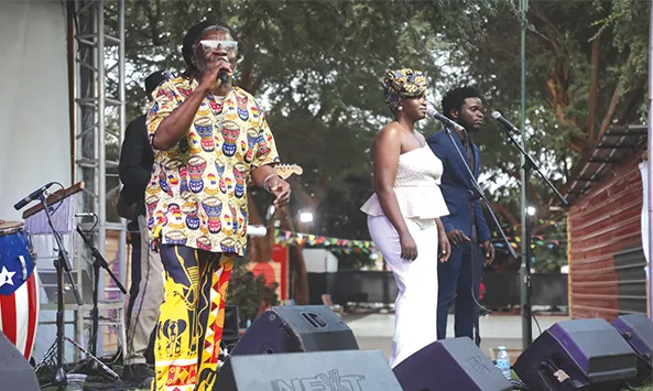 Legalize cruza reggae e semba no espectáculo com os amigos