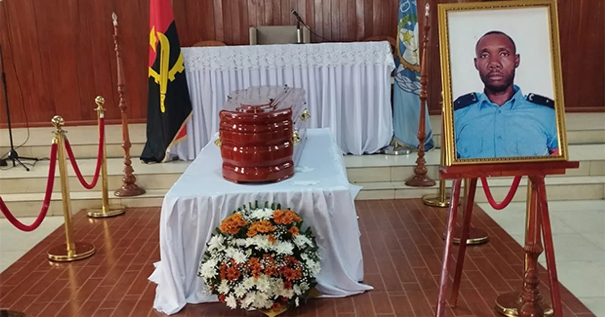 Subinspector Fernando Bunga vai hoje a enterrar com honras fúnebres