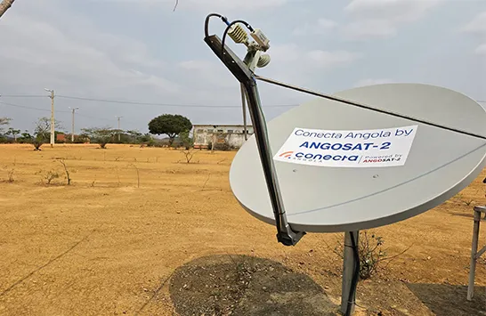 Internet via ANGOSAT-2 beneficia cinco mil moradores do Quiage