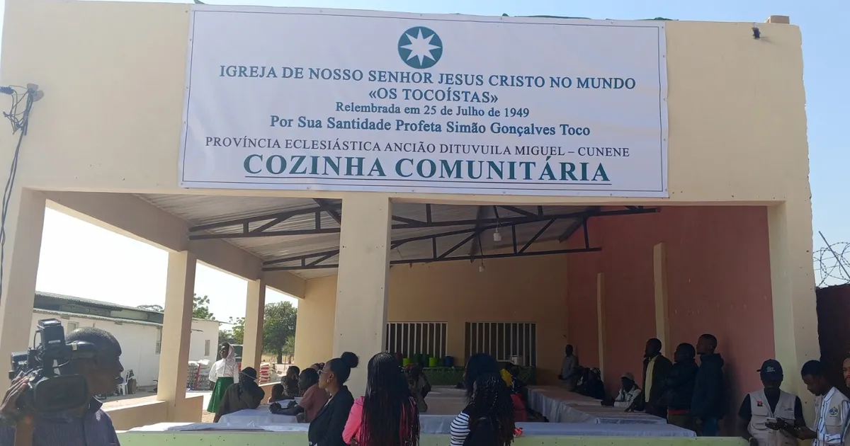 Cozinhas comunitárias apoiam famílias afectadas pela seca no Cunene
