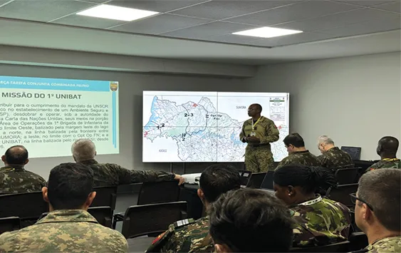 Angola participa no exercício militar da CPLP no Brasil