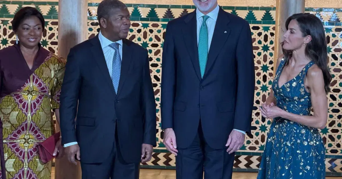 Casal Presidencial participa em jantar do Rei de Espanha