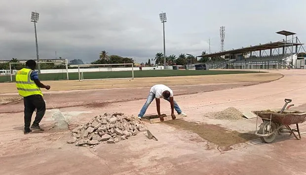 Estádio do Tafe fica concluído em duas semanas
