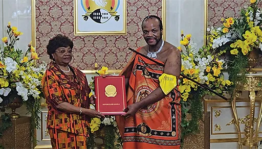 Jovelina Imperial acreditada como embaixadora de Angola