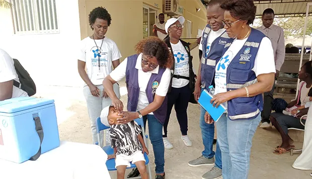Angola vacina mais de um milhão de crianças na abertura da campanha