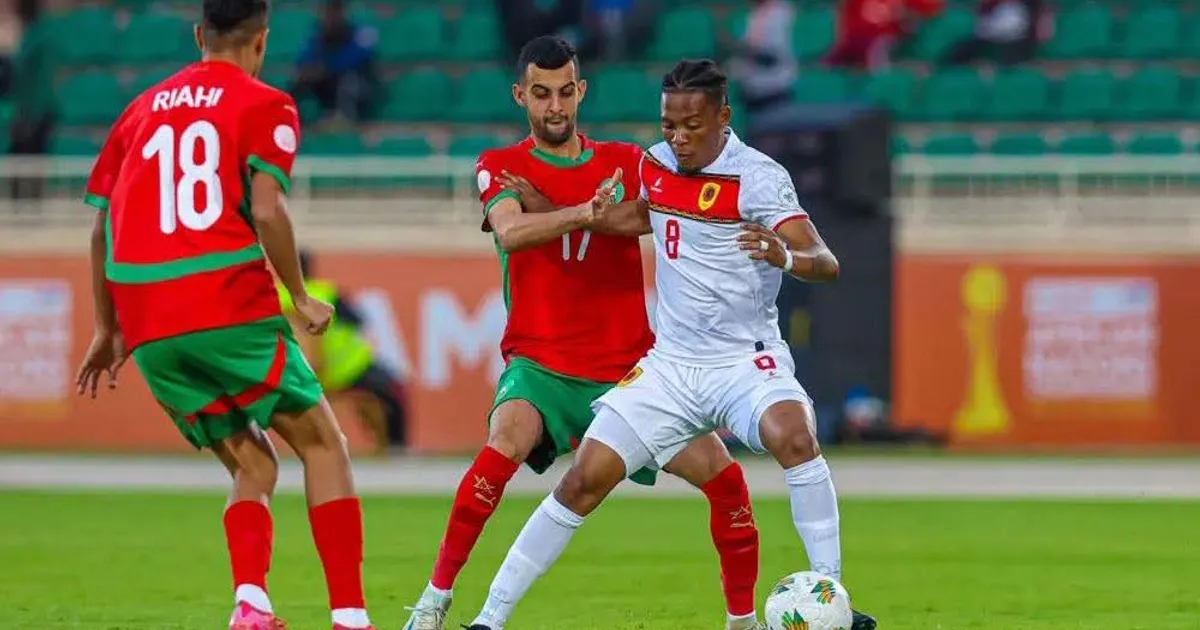Angola perde com Marrocos por 2-0 na estreia do CHAN